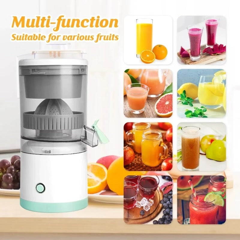 Portable Electric Citrus Juicer | USB Rechargeable Hands-Free Fruit Extractor for Fresh Juice Anywhere